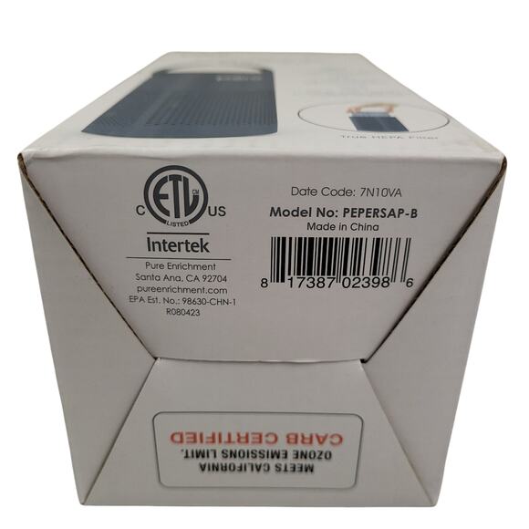 Pure Enrichment PureZone Mini Portable Air Purifier True HEPA Travel Size NEW - Picture 11 of 11